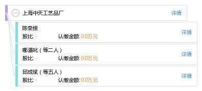 上海中天工藝品廠綜合信息查詢指南 工商、信用、財(cái)務(wù)與聯(lián)系方式